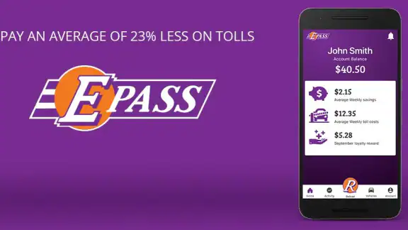 E-PASS Toll App screenshot