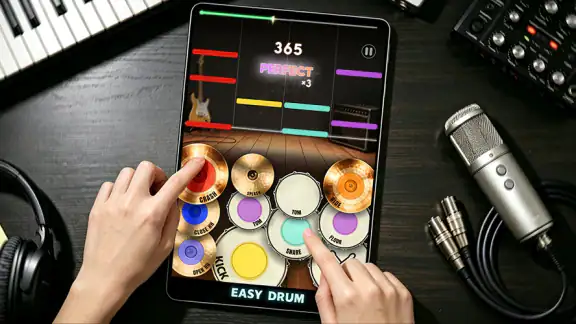 Easy Drum - Real Music Drum screenshot