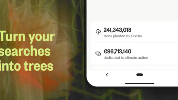 Ecosia: Search to plant trees screenshot
