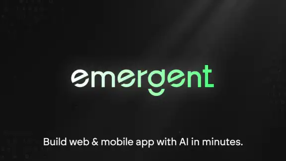 Emergent AI: Vibe Code Apps screenshot