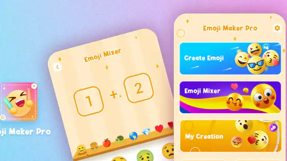 Emoji Maker Pro-DIY&Mashup screenshot