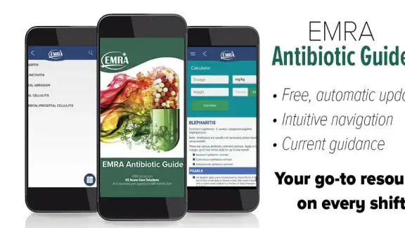 EMRA Antibiotic Guide screenshot