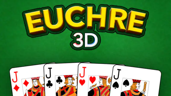 Euchre 3D Card Game Online screenshot