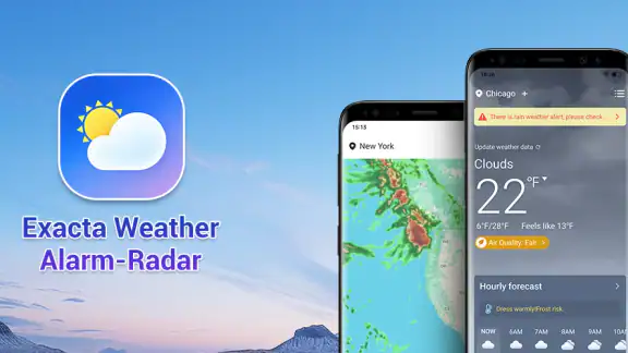 Exacta Weather Alarm-Radar screenshot