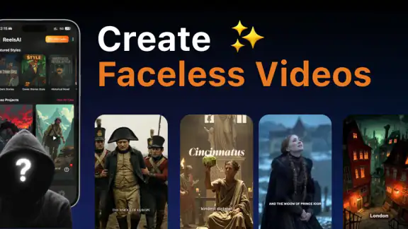 Faceless Reels - AutoAIReel screenshot