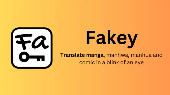 Fakey - Manga Translator screenshot