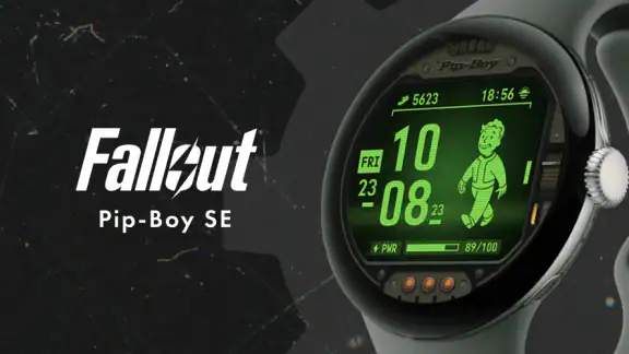 Fallout Pip-Boy SE Watch Face screenshot