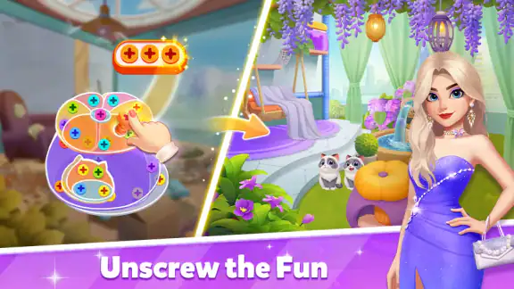 Fancy Screw: Story & Makeover screenshot