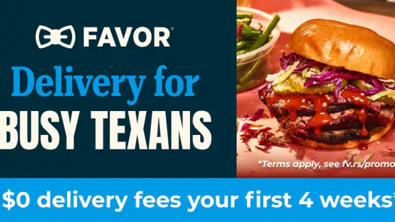 Favor: Texas Food Delivery screenshot