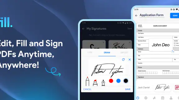 Fill and Sign Easy PDF Editor screenshot