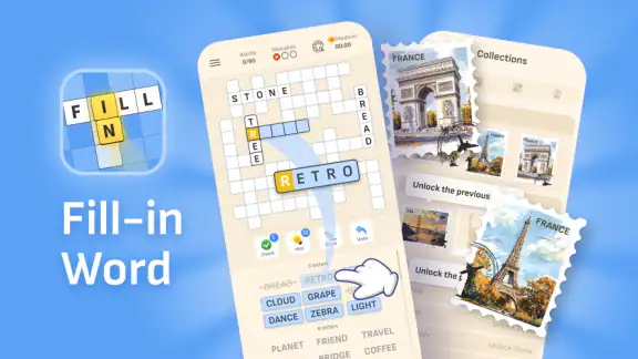 Fill-in Word: Crossword Puzzle screenshot