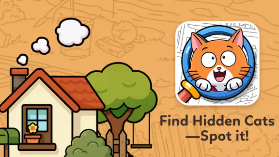 Find Hidden Cats- Spot it! screenshot