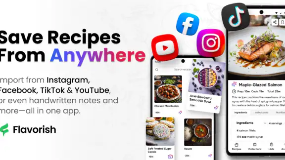 Flavorish | Save Any Recipe screenshot