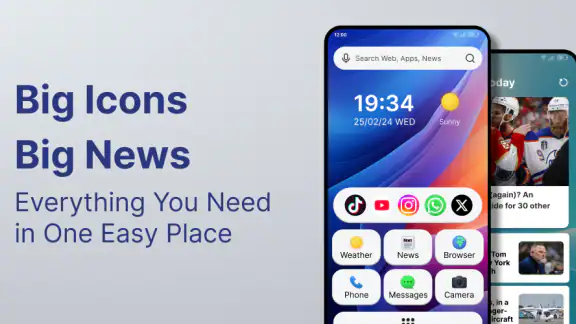 Flow Homescreen screenshot
