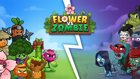 Flower vs zombie: City Defense screenshot