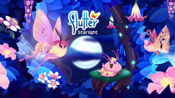 Flutter Starlight — Cozy Game screenshot