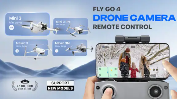 Fly Go 4 Drone Camera Control screenshot