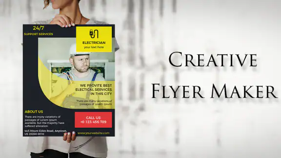Flyer Maker, Poster Maker screenshot