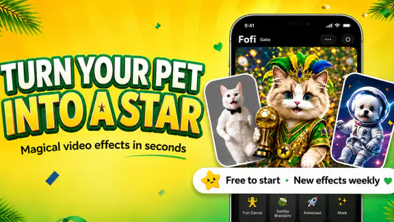 Fofi - Fun AI Pet Effects screenshot