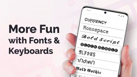 Fonts Art - Keyboard Fonts screenshot