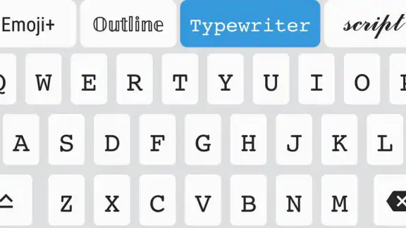 Fonts Keyboard screenshot
