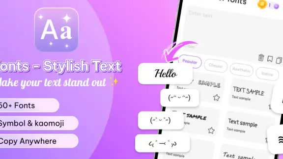 Fonts & Stylish Text Bio screenshot