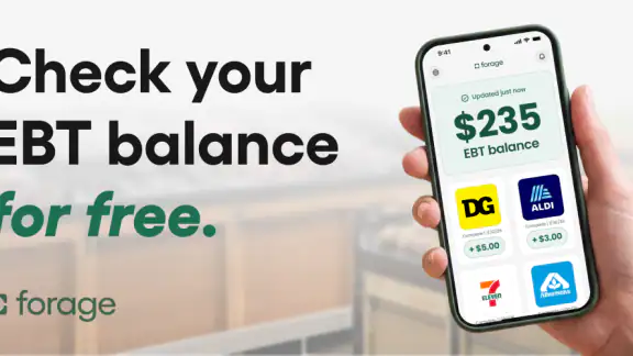 Forage EBT Balance & Rewards screenshot