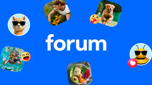 Forum, a Facebook app screenshot
