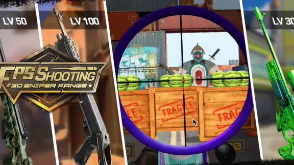 FPS Shooting: 3D Sniper Range screenshot