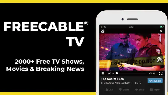 FREECABLE© TV App: Shows, News screenshot
