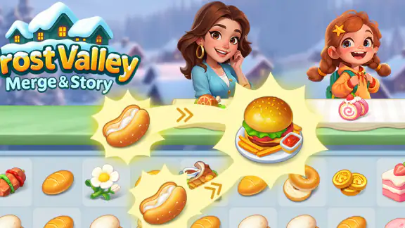 Frost Valley™: Merge & Story screenshot
