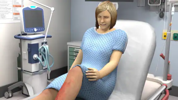Full Code Medical Simulation screenshot