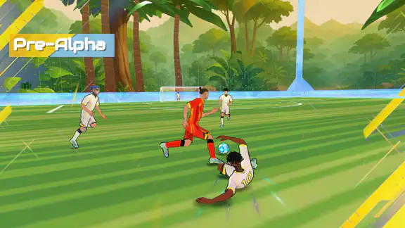 Galaxy Soccer : 3v3 Battle screenshot