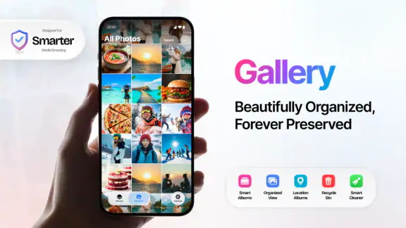 Gallery- iOS Photo Album Vault screenshot