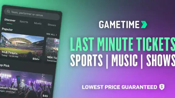 Gametime - Last Minute Tickets screenshot