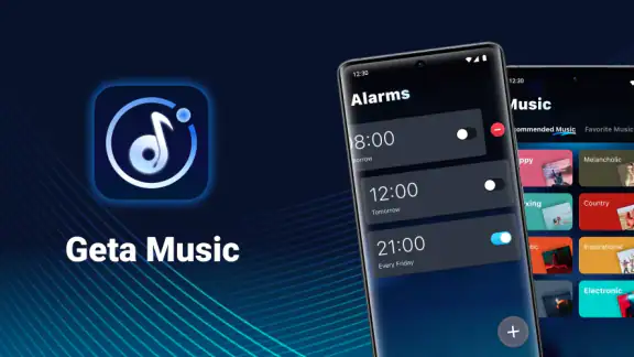 Geta Alarm Music Player screenshot