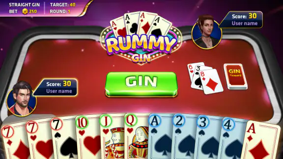 Gin Rummy: Classic Card Game screenshot