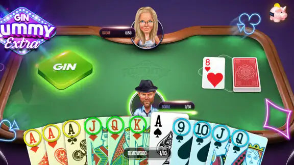 Gin Rummy Extra - Online Rummy screenshot