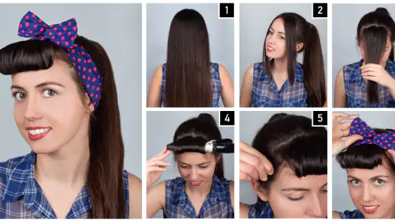 Girls Hairstyle Step By Step screenshot