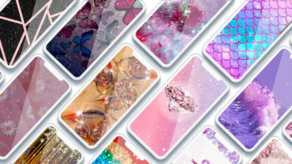 Glitter Wallpapers For Girls screenshot