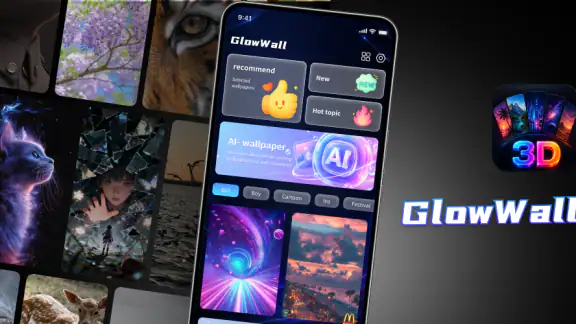 GlowWall: 4K & 3D Wallpapers screenshot