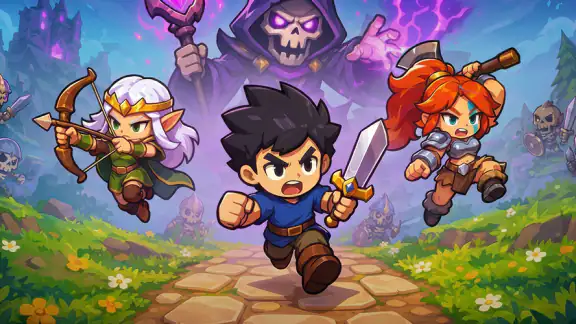 Go Hero Go — Roguelike RPG screenshot