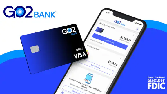 GO2bank: Mobile banking screenshot