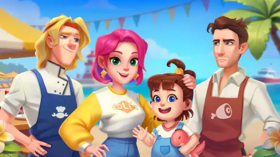Gossip Street: Merge & Story screenshot