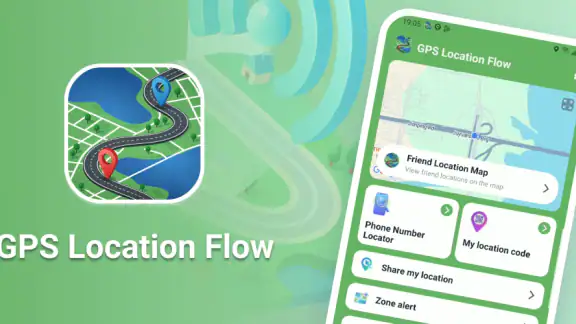 GPS Location Flow & Tracker screenshot
