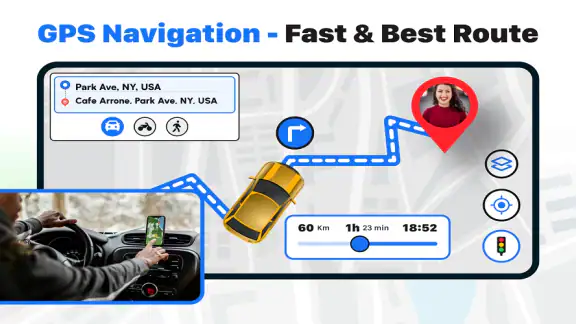 GPS Maps Navigation Directions screenshot