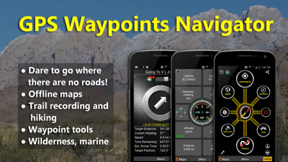 GPS Waypoints Navigator screenshot