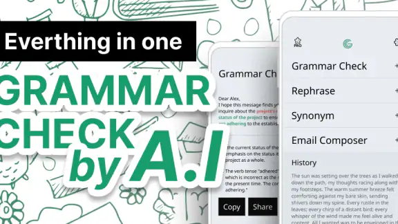Grammar Check by AI Writing screenshot
