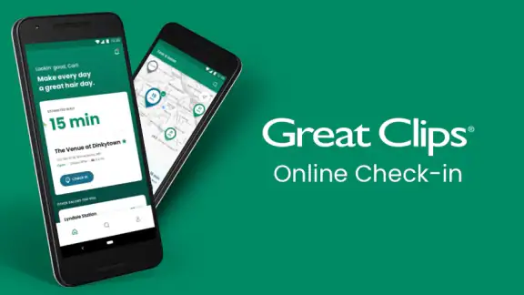 Great Clips Online Check-in screenshot