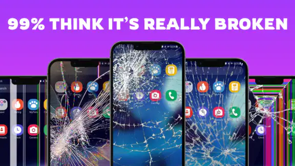 Haha Broken - Broken Screen screenshot
